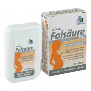 FOLSÄURE 400 Plus B12+Jod Tabletten